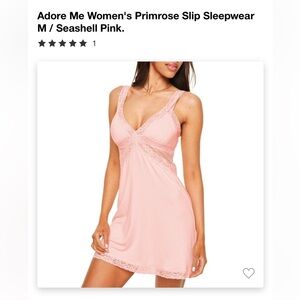 Adore Me Pink Chemise